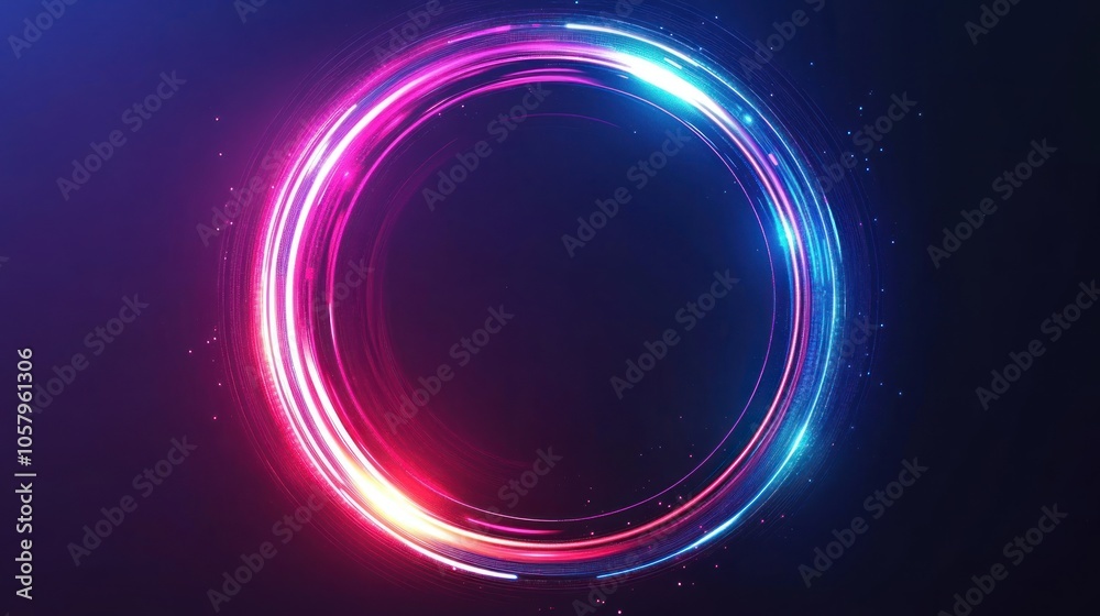 Abstract Glowing Ring Abstract Glowing Ring