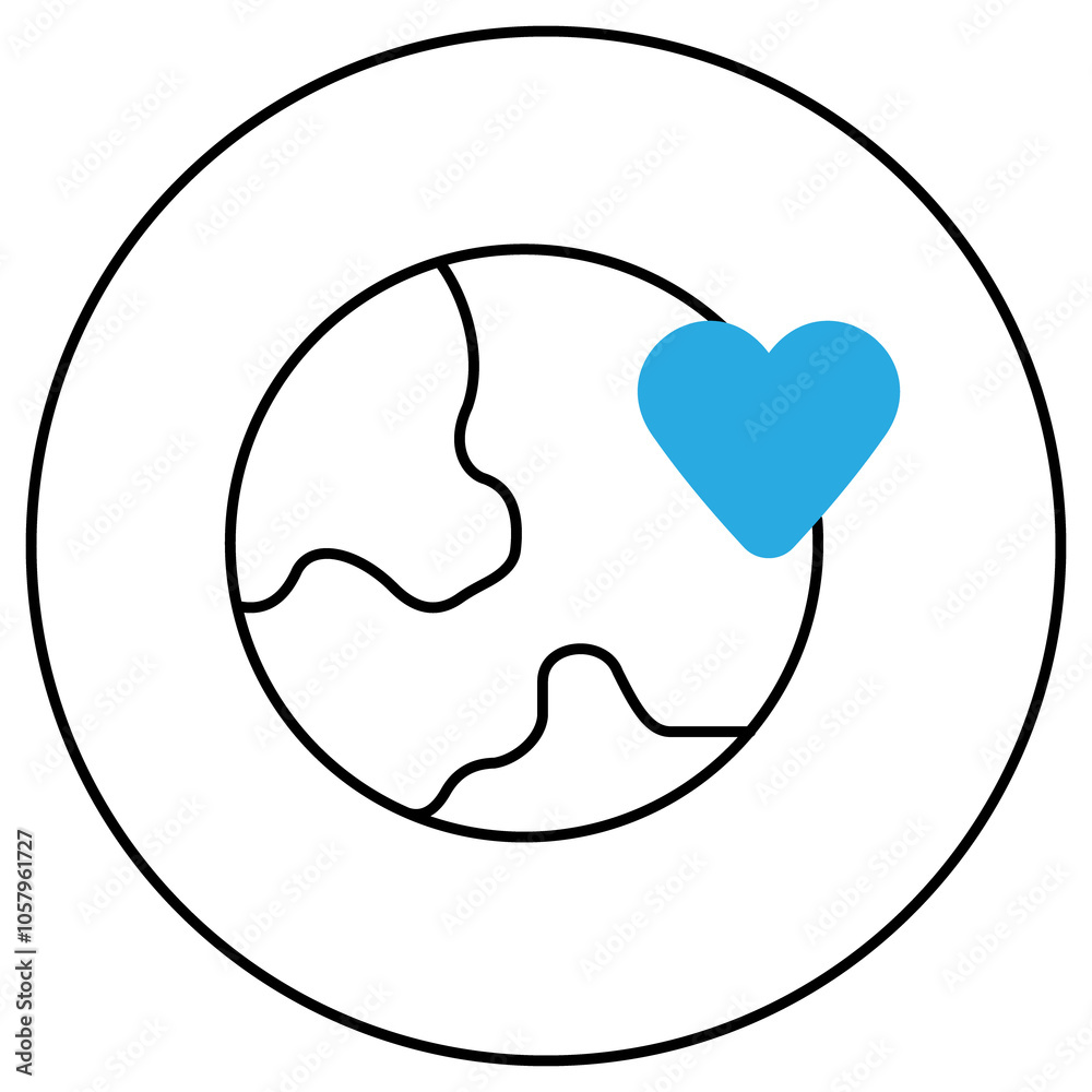 Eco-Friendly Nature Conservation Icon Vector Eco-Friendly Nature Conservation Icon Vector