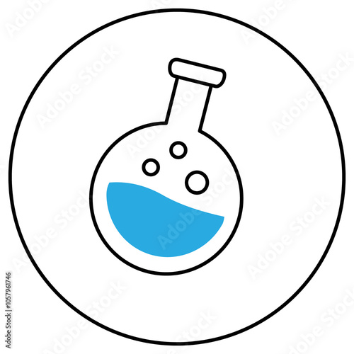 100% Pure Phosphate Chemistry Vcetor Icon Design photo