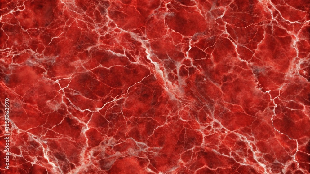Obraz premium Minimalist seamless tileable red marble background texture wallpaper