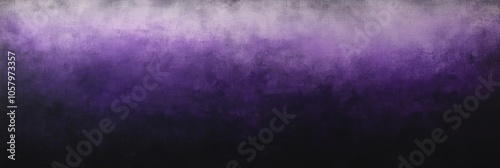 Dark gradient transitioning from purple to black, with heavy grain for a moody atmosphere