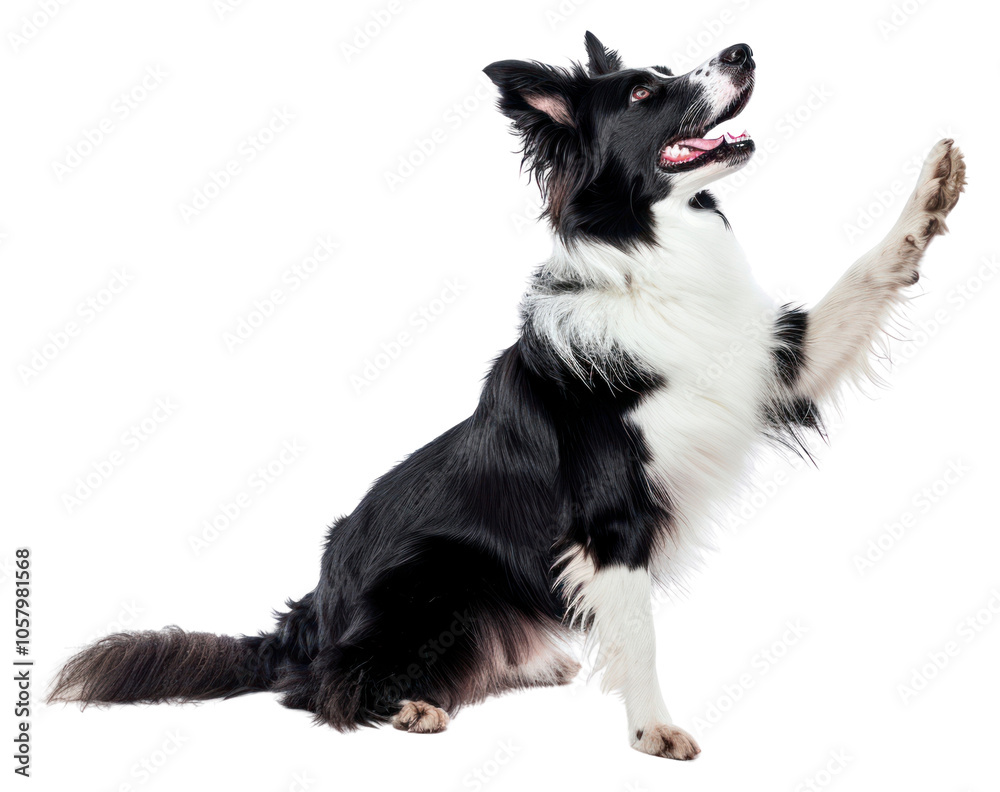 Fototapeta premium PNG Dog mammal animal collie.