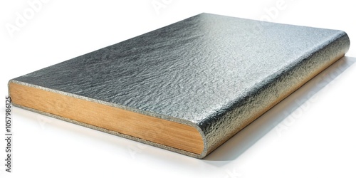 metalized foam heat insulator with tilted angle surface photo