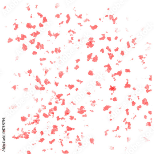 dark red patterns on isolated white background or transparent background. Big bloody stains and marks. Dynamic red blood pattern. Big drop, marketing, designing, technology, designing