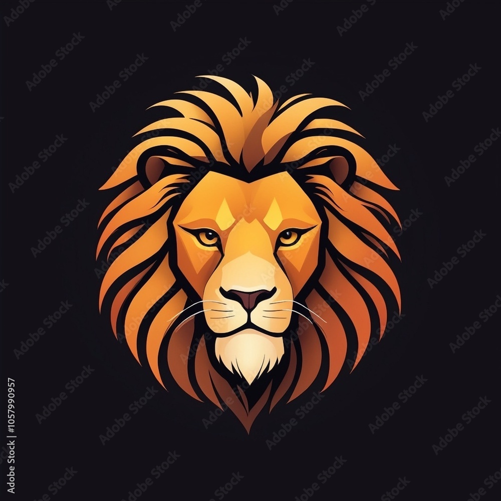 lion head vector illustration lion head vector illustration