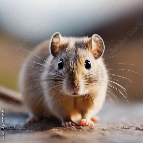 Cute Gerbil Character