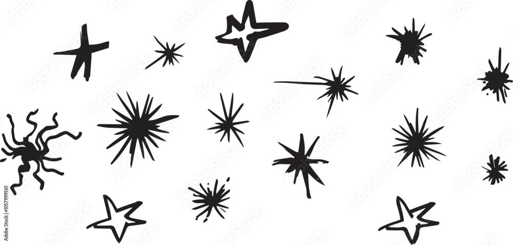 Abstract Clipart firework in pop art style of blob star flash hand drawn ink style minimalism. Set simple objects signs for design. blot paint stain cartoon explosion symbol comic bang simple sketch Abstract Clipart firework in pop art style of blob star flash hand drawn ink style minimalism. Set simple objects signs for design. blot paint stain cartoon explosion symbol comic bang simple sketch