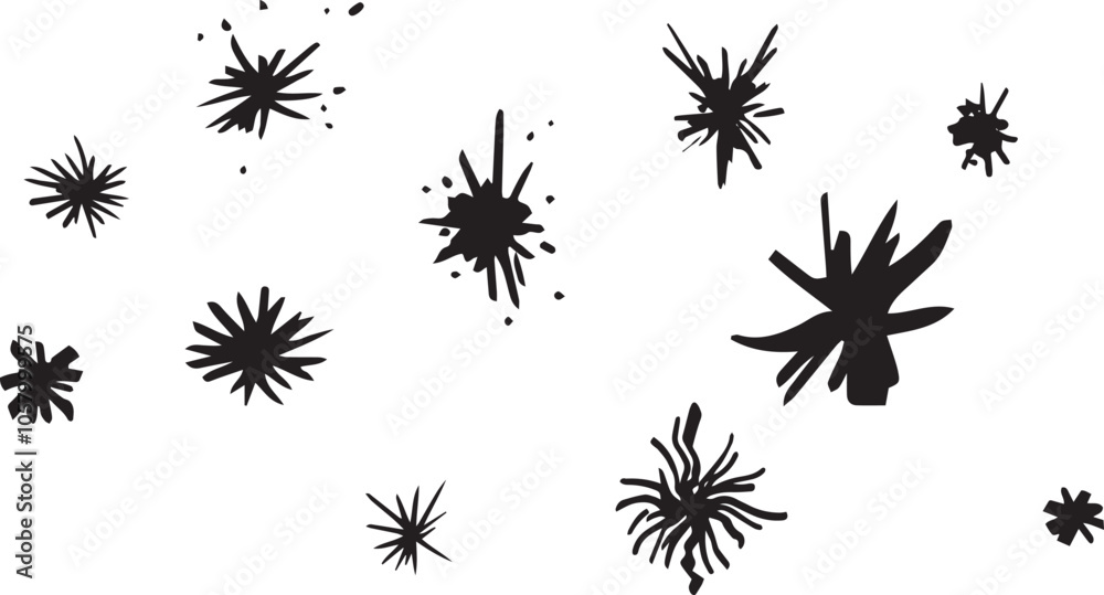 Abstract Clipart firework in pop art style of blob star flash hand drawn ink style minimalism. Set simple objects signs for design. blot paint stain cartoon explosion symbol comic bang simple sketch Abstract Clipart firework in pop art style of blob star flash hand drawn ink style minimalism. Set simple objects signs for design. blot paint stain cartoon explosion symbol comic bang simple sketch