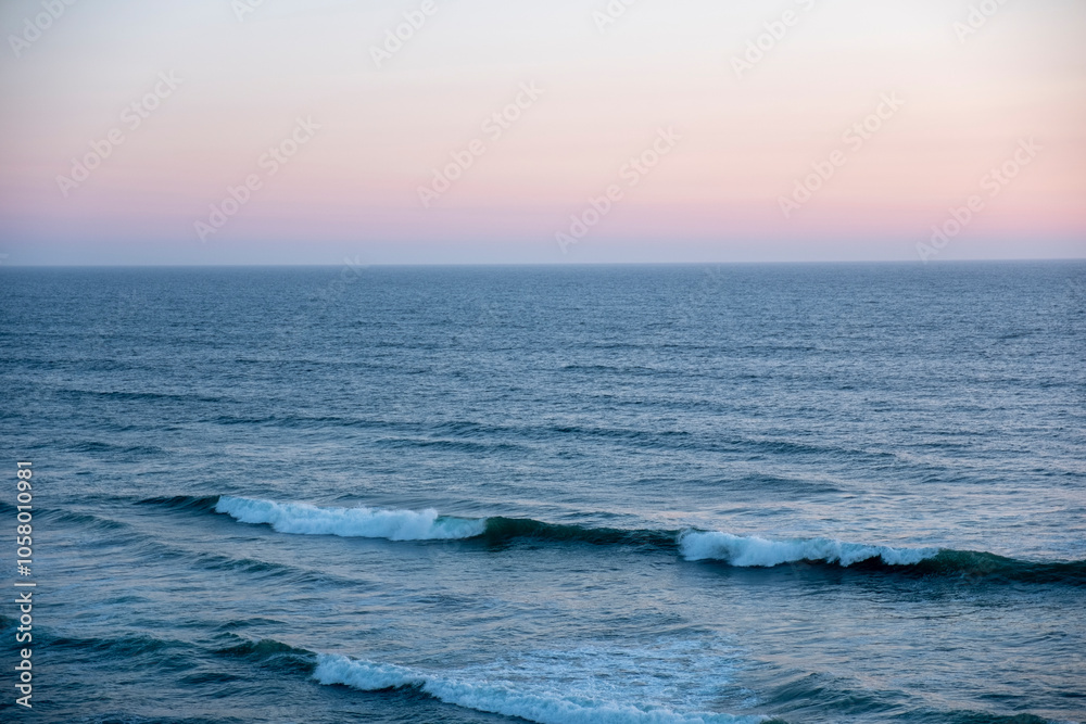 Obraz premium Pacific Coast Sunset in Baja California Mexico