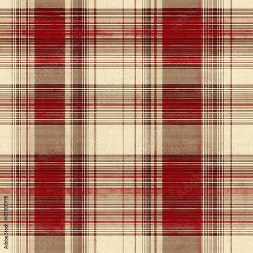 Red and Brown Plaid Fabric Texture Pattern Texture pattern ,seamless pattern ,textile design