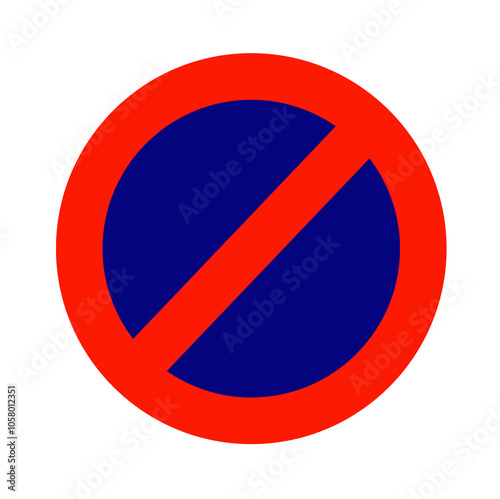 Road sign transparent png white and black color 3d rounded circle with cross symbol illustrations, great for different website and print purposes