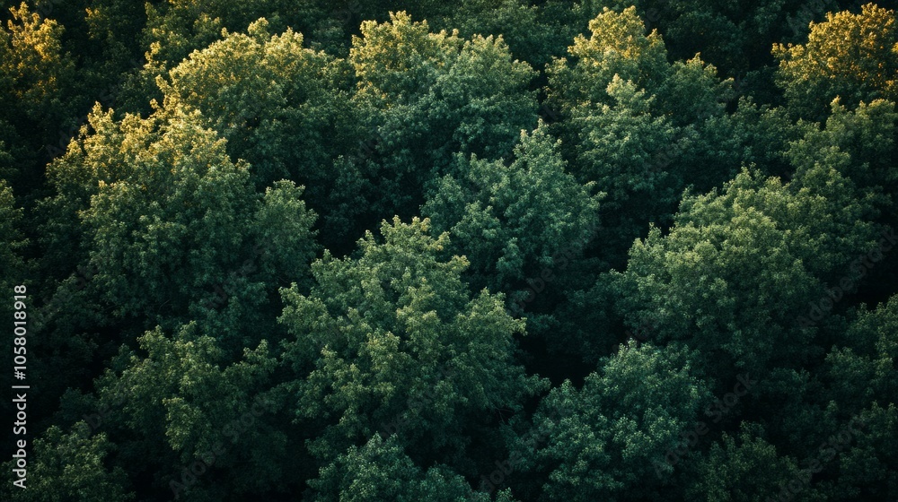 Aerial top view green forest and green trees in rural Altai, Drone photo stayle Aerial top view green forest and green trees in rural Altai, Drone photo stayle
