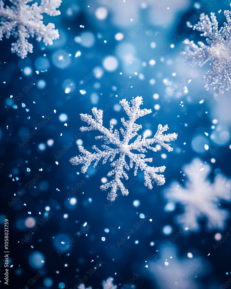 Fototapeta premium Winter Photo Backdrop Background 4x5 Social Post Instagram
