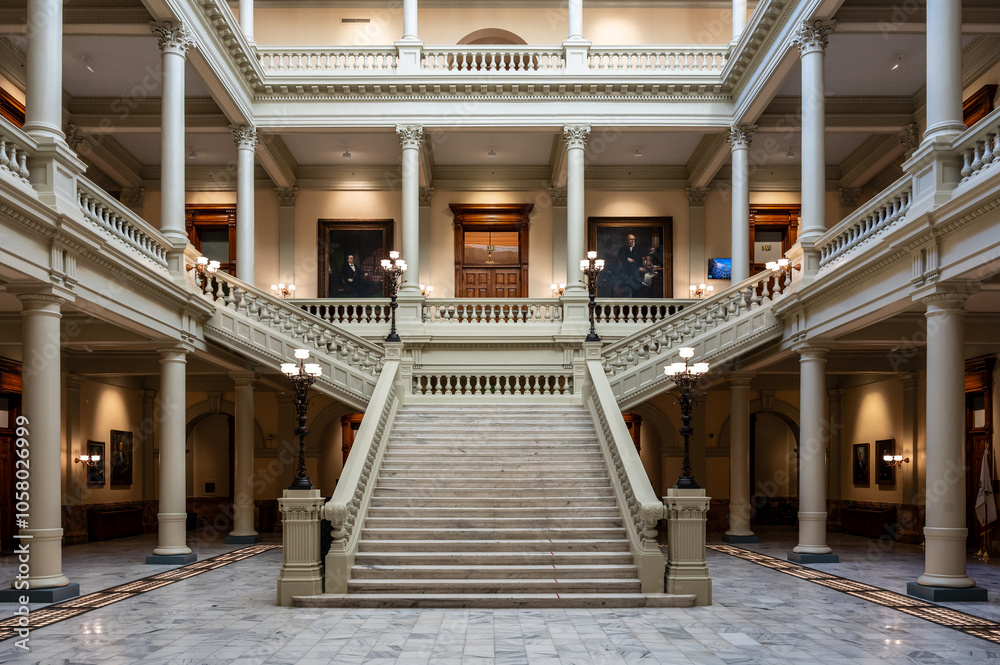 Fototapeta premium Interior of Georgia State Capitol in Atlanta