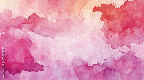 Soft pink textured background featuring watercolor stains and a mauve border, ideal for Valentine's Day or Mother's Day themes.