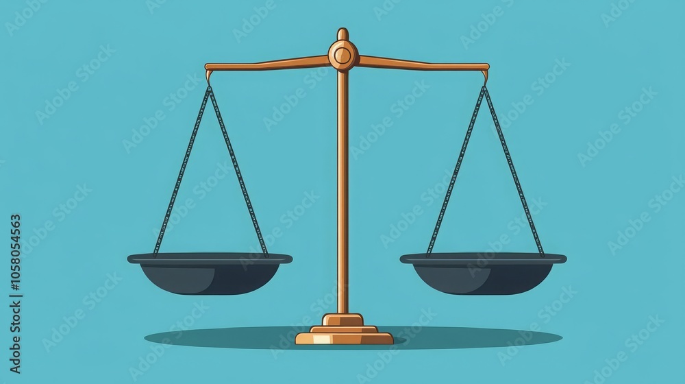 Business Value and Price Value and price text on weighing scales, decision-making, flat design illustration Business Value and Price Value and price text on weighing scales, decision-making, flat design illustration