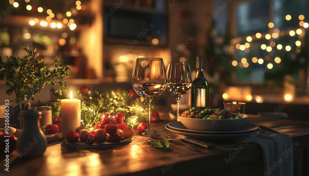 Preparing a holiday feast with glowing AR mealplanning tools, cozy kitchen setting, soft warm lighting, photorealistic Preparing a holiday feast with glowing AR mealplanning tools, cozy kitchen setting, soft warm lighting, photorealistic