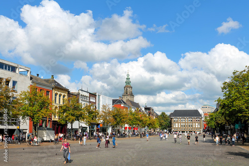 Groningen, Holland, Grote Markt und Vismarkt, photo