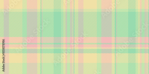 Part seamless pattern tartan, ceremony fabric check background. Nobility textile texture plaid vector in light and green colors.