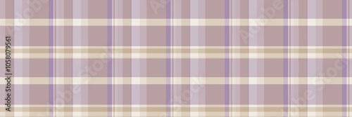 Checking texture pattern background, online fabric plaid textile. Coloured check tartan seamless vector in pastel and light colors.