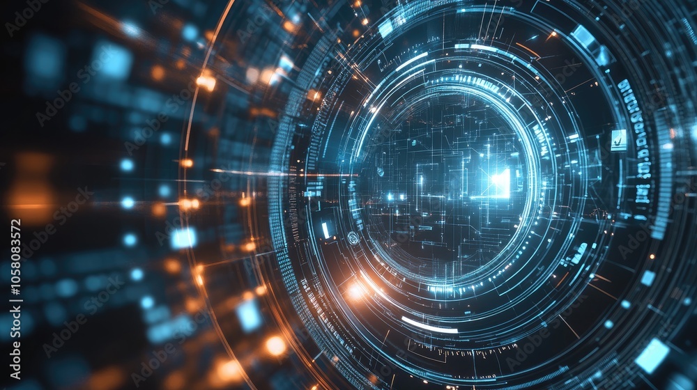 Futuristic digital background with smooth lines, bright lights, and tech-inspired patterns, representing innovation Futuristic digital background with smooth lines, bright lights, and tech-inspired patterns, representing innovation