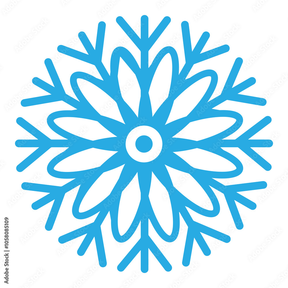 Snowflake winter clip art design on plain white transparent isolated background for card, shirt, hoodie, sweatshirt, apparel, card, tag, mug, icon, poster or badge Snowflake winter clip art design on plain white transparent isolated background for card, shirt, hoodie, sweatshirt, apparel, card, tag, mug, icon, poster or badge