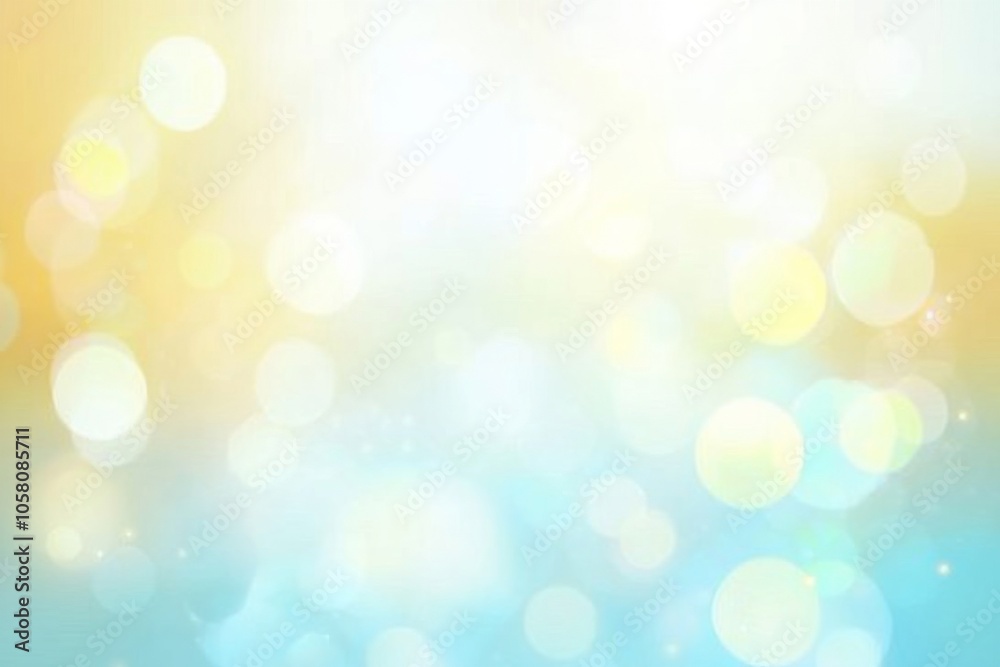 Dreamy pastel background with blurred light effects in soft colors of light blue and yellow, creating a serene and beautiful atmosphere reminiscent of a sunny day. Dreamy pastel background with blurred light effects in soft colors of light blue and yellow, creating a serene and beautiful atmosphere reminiscent of a sunny day.