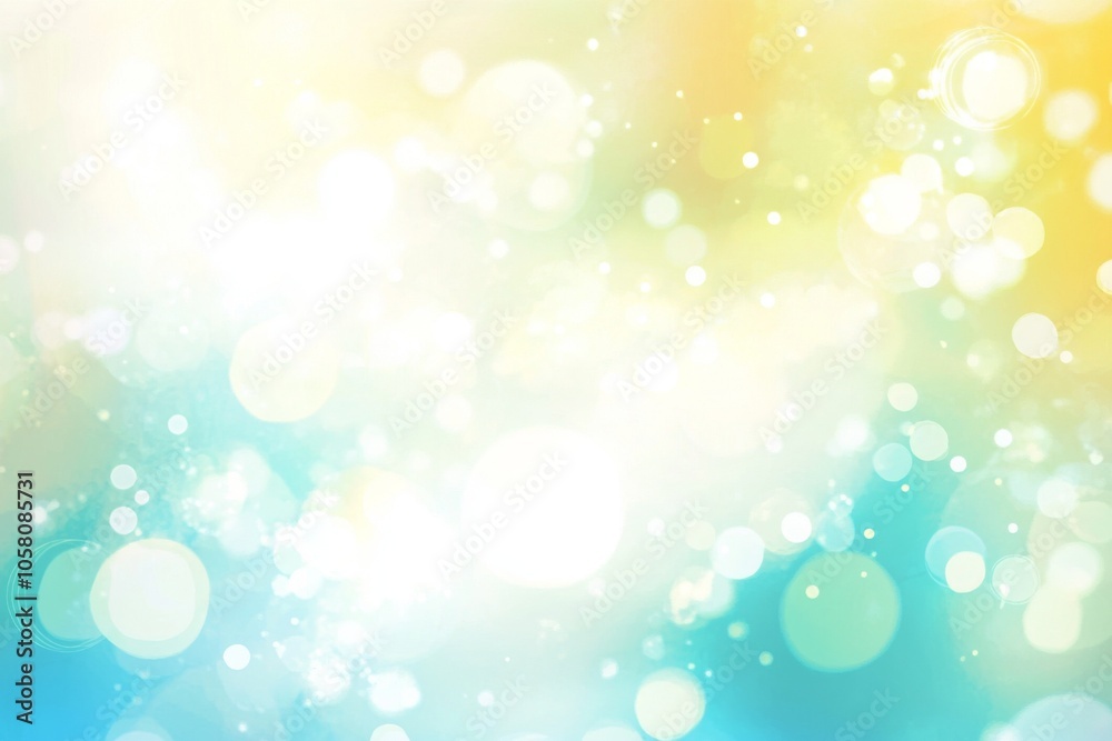 Dreamy pastel background with blurred light effects in soft colors of light blue and yellow, creating a serene and beautiful atmosphere reminiscent of a sunny day. Dreamy pastel background with blurred light effects in soft colors of light blue and yellow, creating a serene and beautiful atmosphere reminiscent of a sunny day.