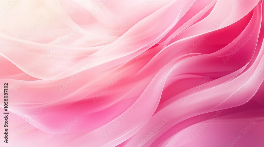 Abstract Pink and White Fabric Texture Background - Soft, Flowing, Draped, Smooth, Elegant, Delicate Abstract Pink and White Fabric Texture Background - Soft, Flowing, Draped, Smooth, Elegant, Delicate