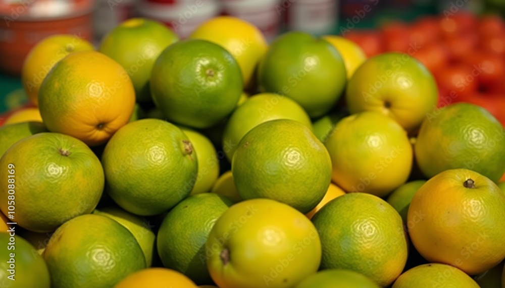 Fresh citrus fruits on display Fresh citrus fruits on display