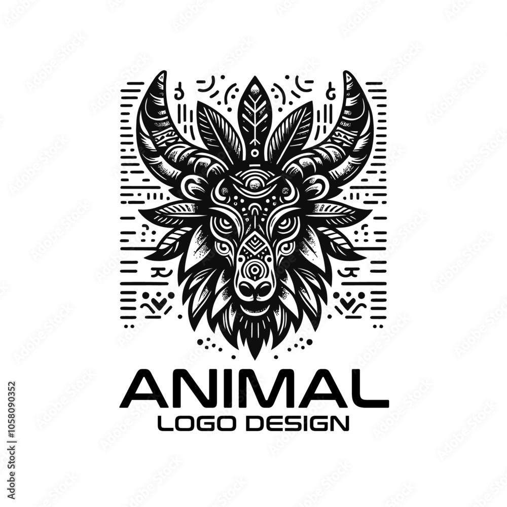 Fototapeta premium Animal Vector Logo Design
