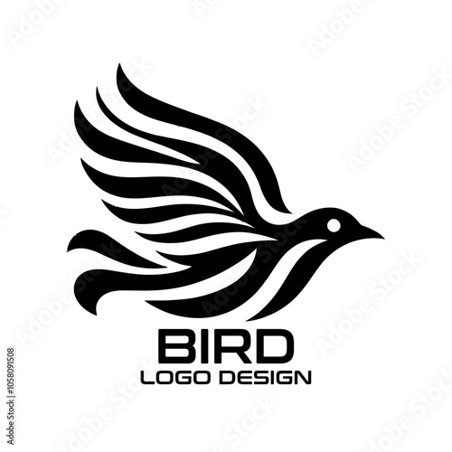 Bird Vector Logo Design photo