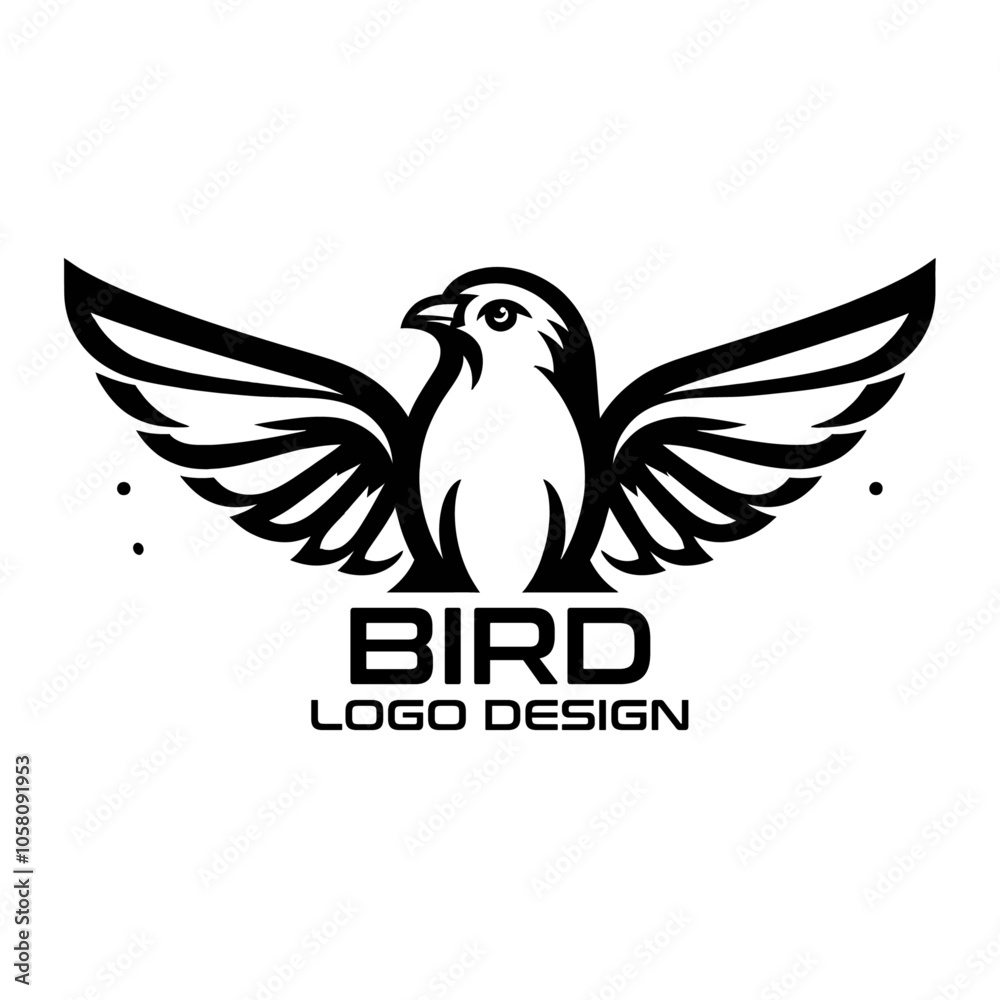 Obraz premium Bird Vector Logo Design