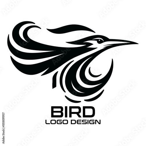 Bird Vector Logo Design photo