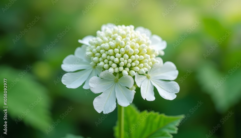 Elegance in bloom A single white flower in the wild Elegance in bloom A single white flower in the wild