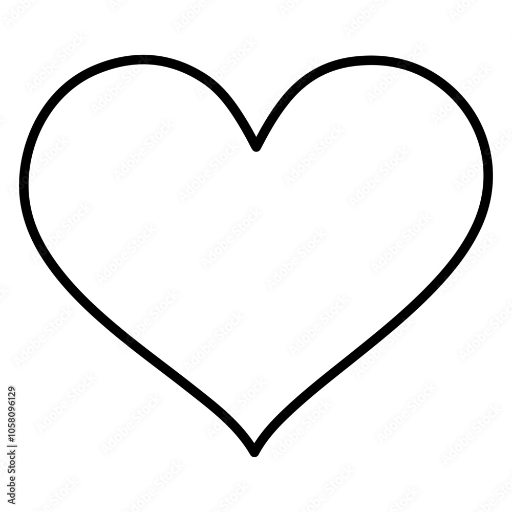 Heart clip art design on plain white transparent isolated background for card, shirt, hoodie, sweatshirt, apparel, tag, mug, icon, poster or badge Heart clip art design on plain white transparent isolated background for card, shirt, hoodie, sweatshirt, apparel, tag, mug, icon, poster or badge