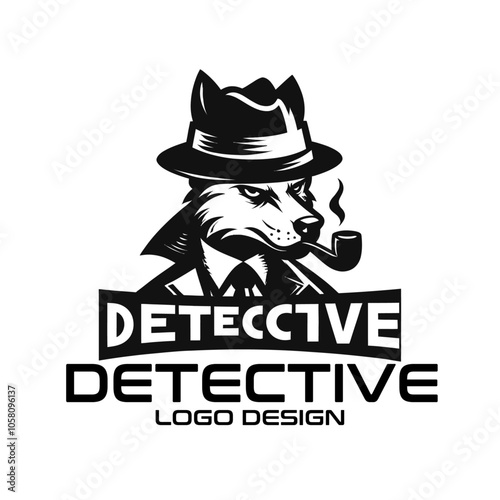 Detective Vector Logo Design