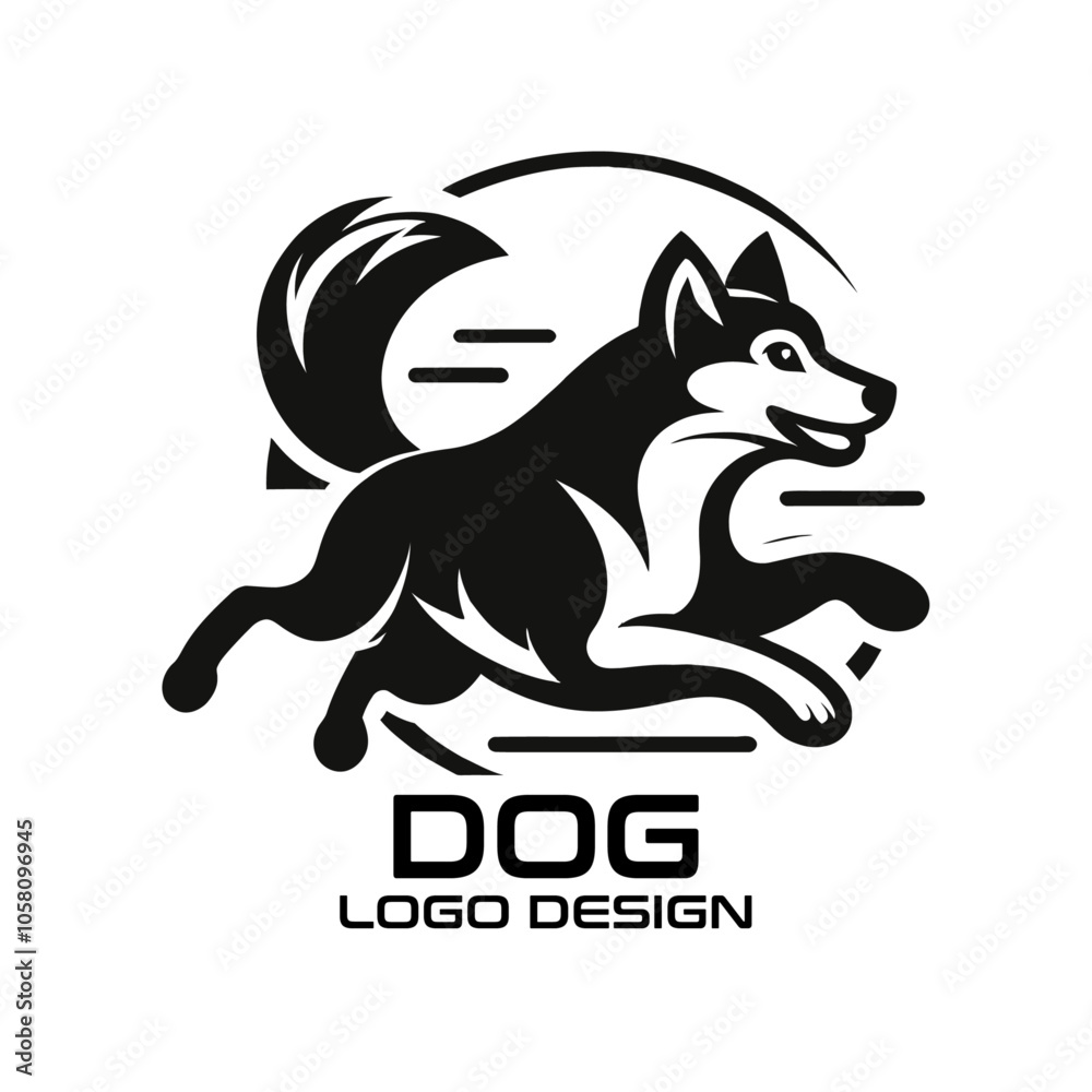 Dog Vector Logo Design