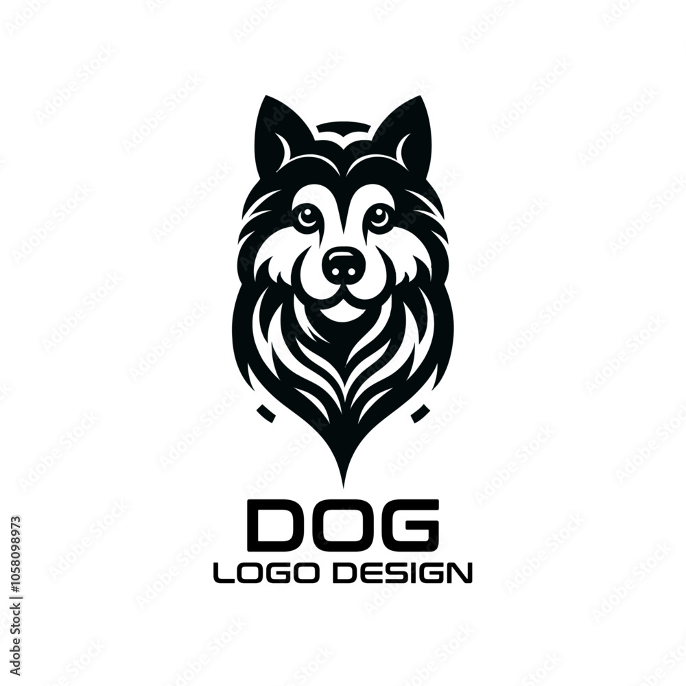 Dog Vector Logo Design Dog Vector Logo Design