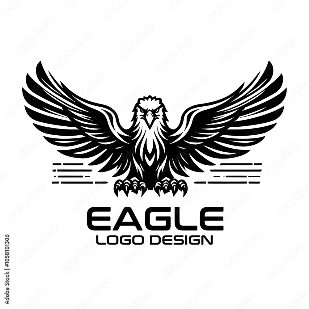Eagle Vector Logo Design Eagle Vector Logo Design