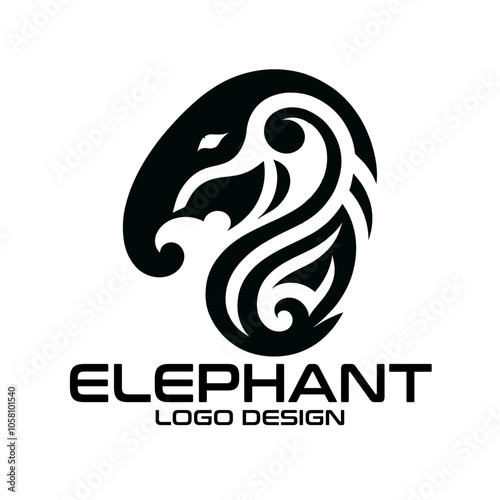 Elephant Vector Logo Design photo