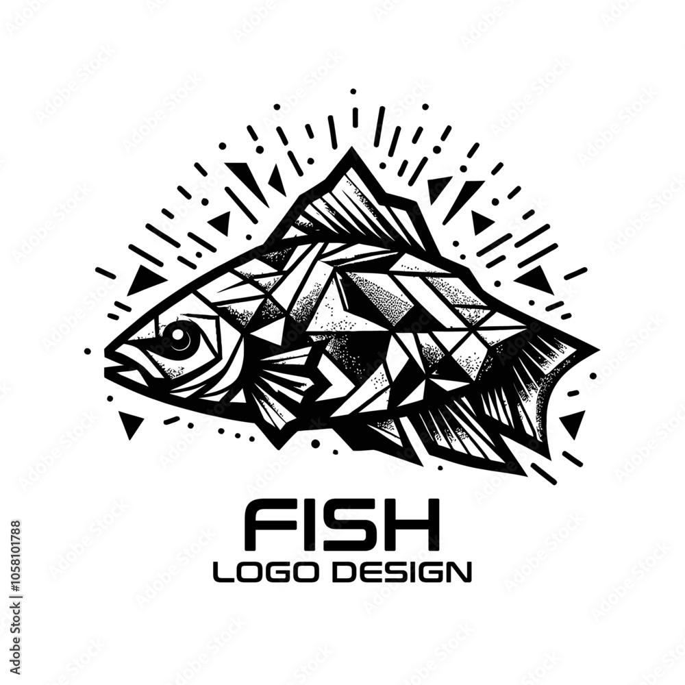 Fish Vector Logo Design Fish Vector Logo Design