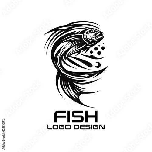 Fish Vector Logo Design