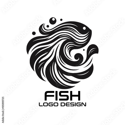 Fish Vector Logo Design