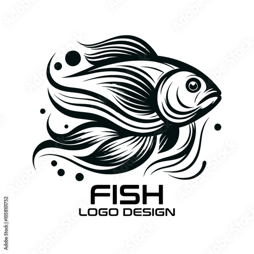 Fish Vector Logo Design