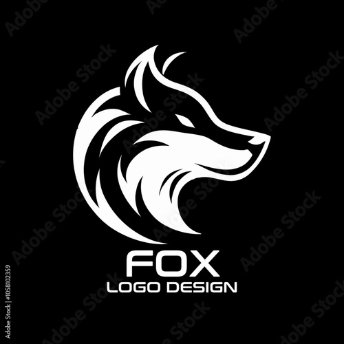 Fox Vector Logo Design photo