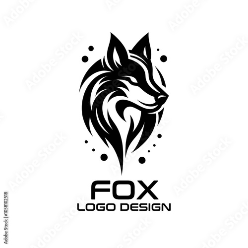 Fox Vector Logo Design photo