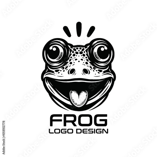 Frog Vector Logo Design photo