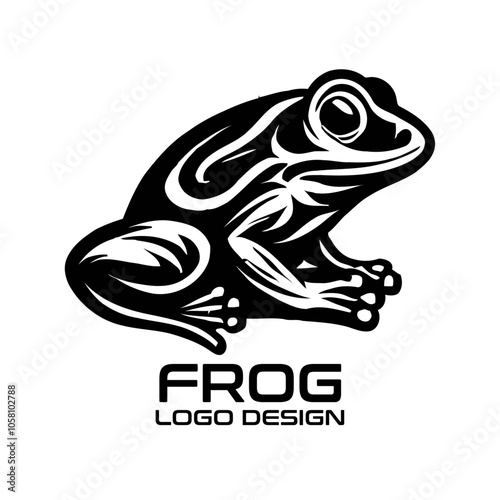 Frog Vector Logo Design photo