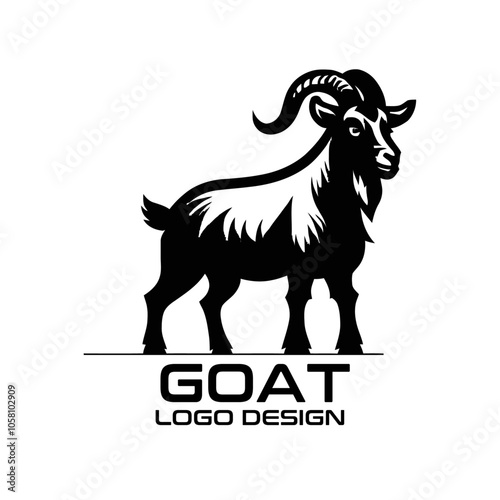 Goat Vector Logo Design